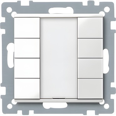 SCHN MTN617419 KNX tlač. panel 4-násobný plus, Polar, System M