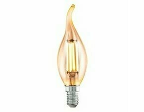 LED žárovka EGLO LM-E14-LED CF35 4W AMBER 2200K 1STK