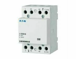 EATON 248857 Z-SCH230/63-22 Instalační stykač, 230V~, 63A, 2zap. 2vyp. kont.