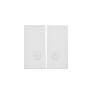 Kryt 2 násobný SIMON TKW6/2L2/114, pro přístroje spínačů a tlačítek, světle šedá matná