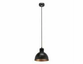 Kovový lustr ve stylu Vintage černá O210 mm 1X60W EGLO