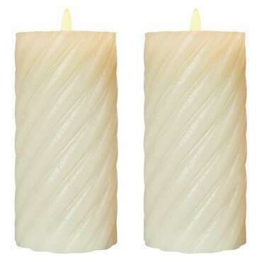 EMOS DCCV17 2LED RND CAND FLICKER WW T