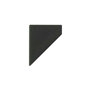 Příslušenství k LED osvětlení LED-POL Cap Uni Cor L Black