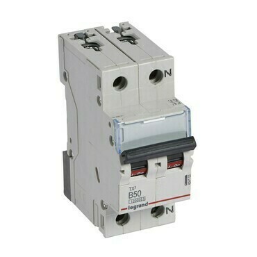 Jistič dvoupolový LEGRAND 404103 TX3 1+N B50 10000A
