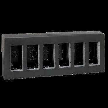 Krabice nástěnná SIMON 51000006-038, Simon 500, 6M nebo 12M K45, šedá grafit