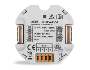 Smart ovladač HOMEMATIC IP HmIPW-FIO6, drátový, 6 kanálů