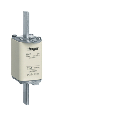 HAG LNH2025M Pojistka nožová NH2C gG 500V 25A dvojitá signalizace