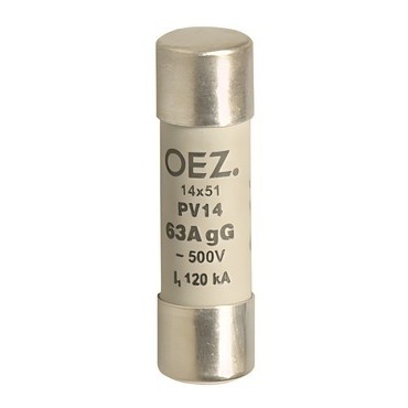 Pojistka válcová  OEZ:06732 PV14 32A gG, Un AC 690 V / DC 250 V, velikost 14×51, gG -