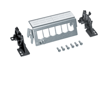 HAG FZ06MMO Patch panel prázdný pro montáž prvku 6x BTR na lišt