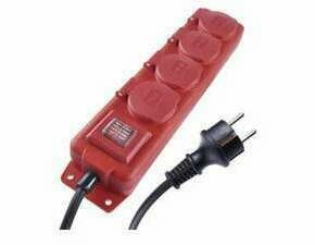 EMOS P14131 PRODLUŽKA 4Z 3M 1,5MM IP44 GUM