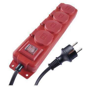 EMOS P14131 PRODLUŽKA 4Z 3M 1,5MM IP44 GUM