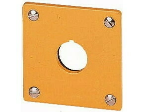EATON 216542 M22-EY1 Čelní deska do panelu, Al, žlutý lak, IP65, 1 montážní místo