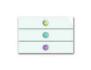 Ovladač trojnásobný ABB KNX priON 2CKA006310A0125, studio bílá, 6342-866-101-502