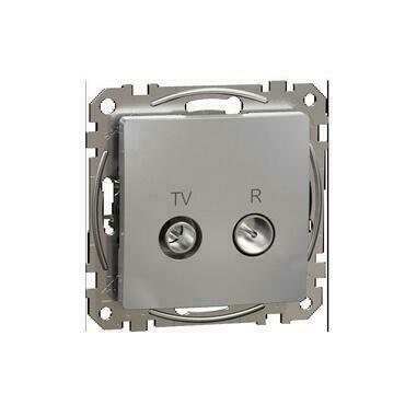 SCHN SDD113471R Sedna D/E - TV R zásuvka koncová 4dB, Aluminium
