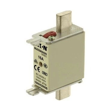 EATON 16NHG000B 16NHG000B Pojistka NH gG/gL 500V 16A 000 dvojitý indikátor