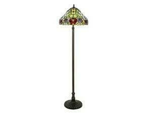 Stojací lampa Mirella bronzová E27 2×60W RABALUX 8088