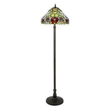 Stojací lampa Mirella bronzová E27 2×60W RABALUX 8088