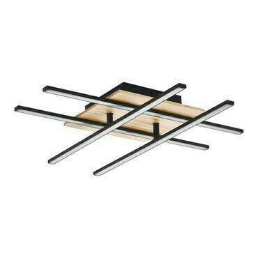 Svítidlo stropní EGLO LED-DL SCHWARZ HOLZ MARINELLO 1