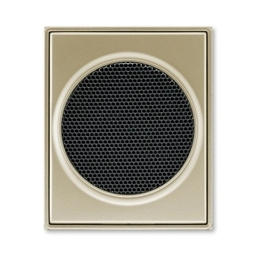 Kryt pro reproduktor ABB Time 5016E-A00075 33, šampaňská, AudioWorld, s kulatou mřížkou