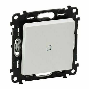 Přepínač křížový č.7 LEG 752148 Valena Life bílá podsvětl.