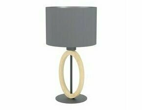 Svítidlo stolní EGLO TL 1 E27 HOLZ SCHWARZ BASILDON 1