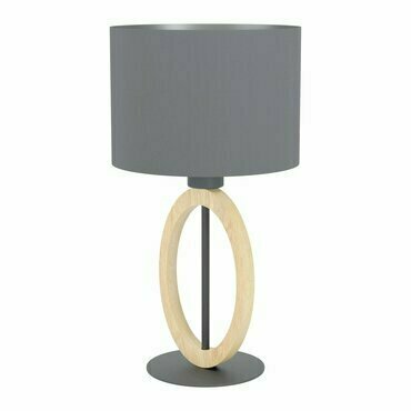 Svítidlo stolní EGLO TL 1 E27 HOLZ SCHWARZ BASILDON 1