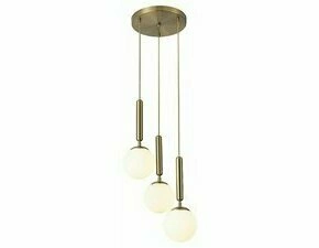 Svítidlo závěsné RABALUX 5353 DIVINA zlatá E14 3x MAX 9W