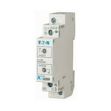 EATON 284928 Z-UDL24 Světelné návěstí dvojité červená+zelená, Un=24V AC/DC