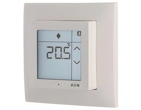 EATON 187712 CPAD-00/198 RF dotykový pokojový termostat 0-40°C s vlhkoměrem 10-95% teplo.vstup, komp
