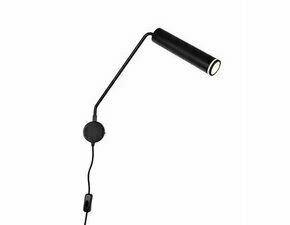 Svítidlo nástěnné RABALUX 73041 SENOBIA černá GU10 1x MAX 35W