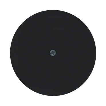 HAG 10192045 Centrální díl pro kabelový vývod a telefonní vývod, Berker R.1/R.3/R.classic, černá, le