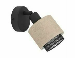 EGLO WL/DL/1 SCHWARZ/LEINEN NATUR 'ROSLEY'