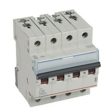 Jistič čtyřpolový LEGRAND 404259 TX3 4P C32 10000A