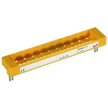 Rám uzemňovací DEHN 907498, pro zásuvné moduly rapid LSA 10DA