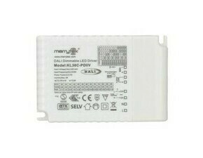 MC LED DALI stmívatelný driver 30W, PF 0,93, výstupní napětí DC 9-58V, výstupní proud 300-900mA