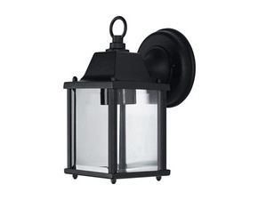 Svítidlo venkovní LEDVANCE ENDURA CLASSIC LANTERN SQ S E27 BK, IP23, se senzorem, černé