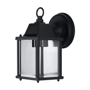 Svítidlo venkovní LEDVANCE ENDURA CLASSIC LANTERN SQ S E27 BK, IP23, se senzorem, černé