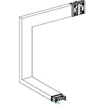 SCHN KSA250DMCK43A 3D koleno 250 A na míru RP 34,1kč/ks