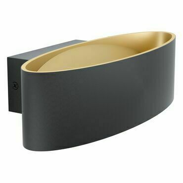Nástěnné svítidlo MACCACARI černá 270 mm 10W EGLO