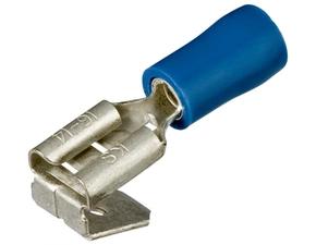 KNIPEX 97 99 091 Dutinka nástrčná, plochá s odbočkou, isolovaná, modrá