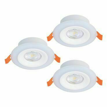 EGLO SET 3XLED-EINBAUSPOT O98 WEISS