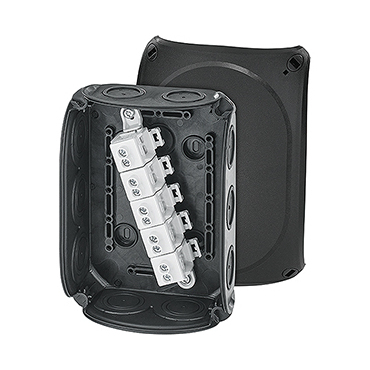 HEN DK 1010 B krabicová rozvodka pro vnitřní a venkovní chráněné instalace IP 66, se svorkovnicí do