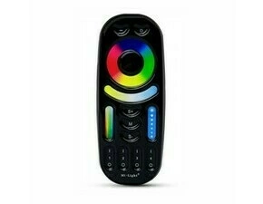 Ovladač dálkový GREENLUX Mi-Light RF REMOTE CONTROL 2.4G 4 ZONE RGB+CCT BLACK (25-0000-73)