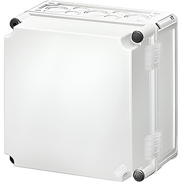 HEN Mi 9211 Prázdná rozvodnice s neprůhledným víkem na pantech, IP 65, vnější rozměry (š-v-h) 300x30
