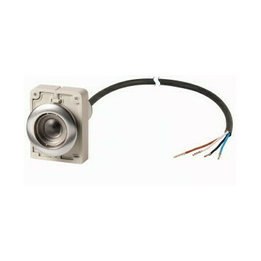 EATON 186063 C30C-FDR-X-K20-P62 Kompaktní zapuštěné tlačítko s kabelem 1m a volným koncem, s aretací