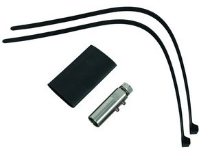 DEHN 819197  Připojovací člen + montážní materiál pro vodič HVI-long, D 20mm černý DEHN DEHN