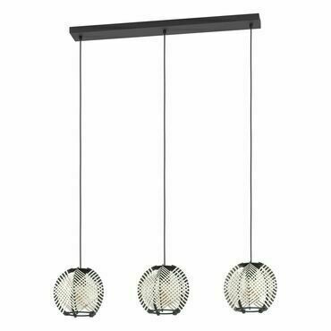 EGLO HL/3 E27 SW/HOLZ/WEISS 'WAVERTON'