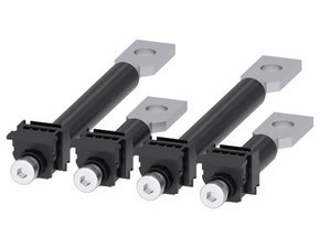 OEZ 3VA9114-0QE00 3VA9114-0QE00 Připojovací sada zadní přívody - ploché, Cu/Al pasy / kabelová oka /