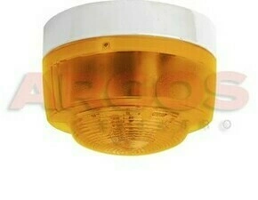 ESSER CWST-WA-S7 W maják bílý kryt, jantarova LED