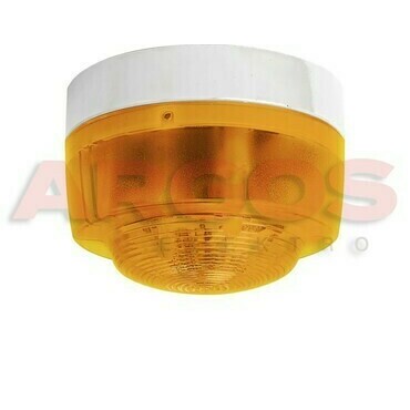 ESSER CWST-WA-S7 W maják bílý kryt, jantarova LED